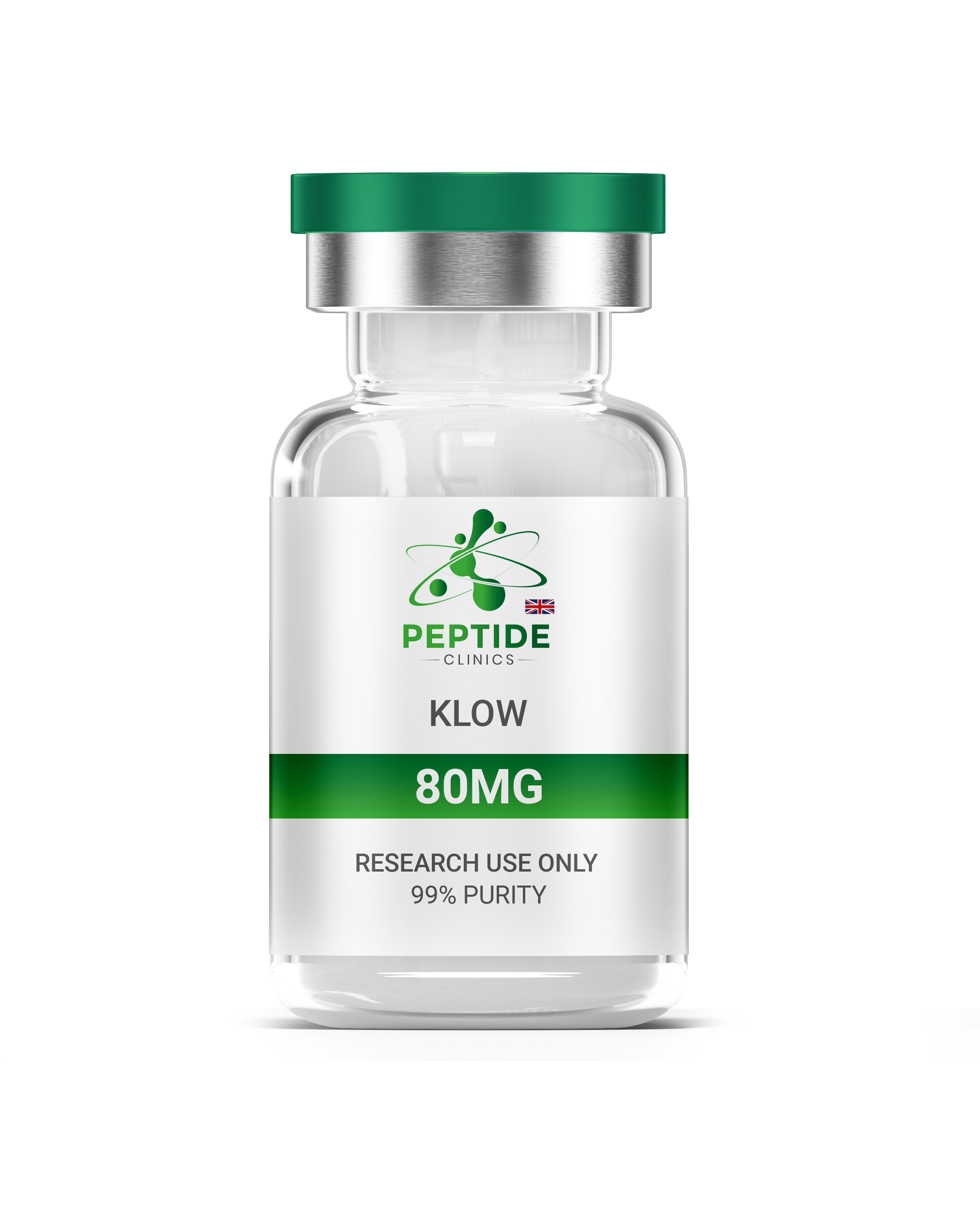 KLOW 80mg – Research Peptide Blend (GHK-Cu/KPV/BPC-157/TB-500)